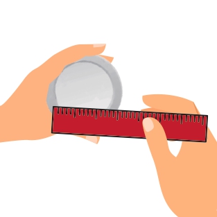 measure diameter Labelin